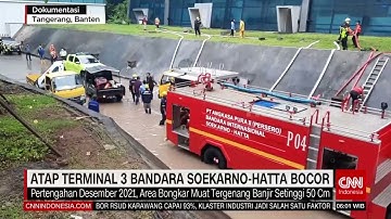 Atap Terminal 3 Bandara Soekarno- Hatta Bocor | REDAKSI PAGI (12/02/22)
