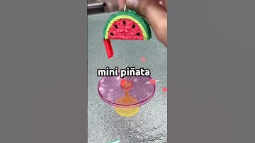 een mini piñata maken 🍉