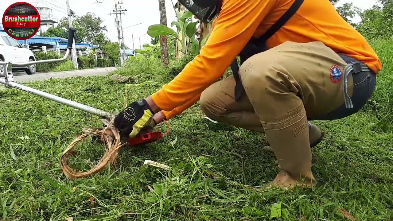 ทดสอบเครื่องตัดหญ้า Zenoah G4K กับจานเอ็น 2.5 มิลลิเมตร