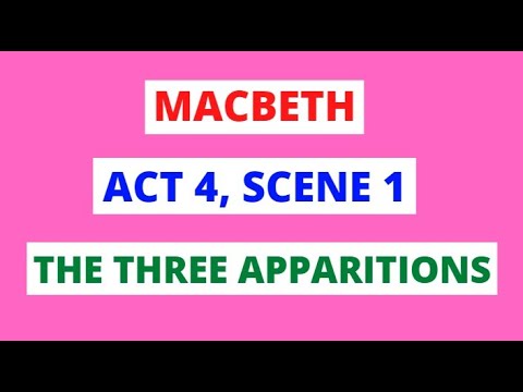 Video: Wat zijn de drie verschijningen in Macbeth?