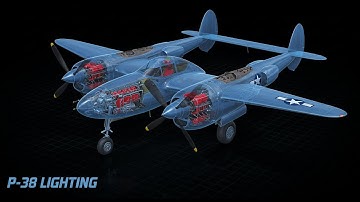 The Insane Engineering of the P 38 Lightning