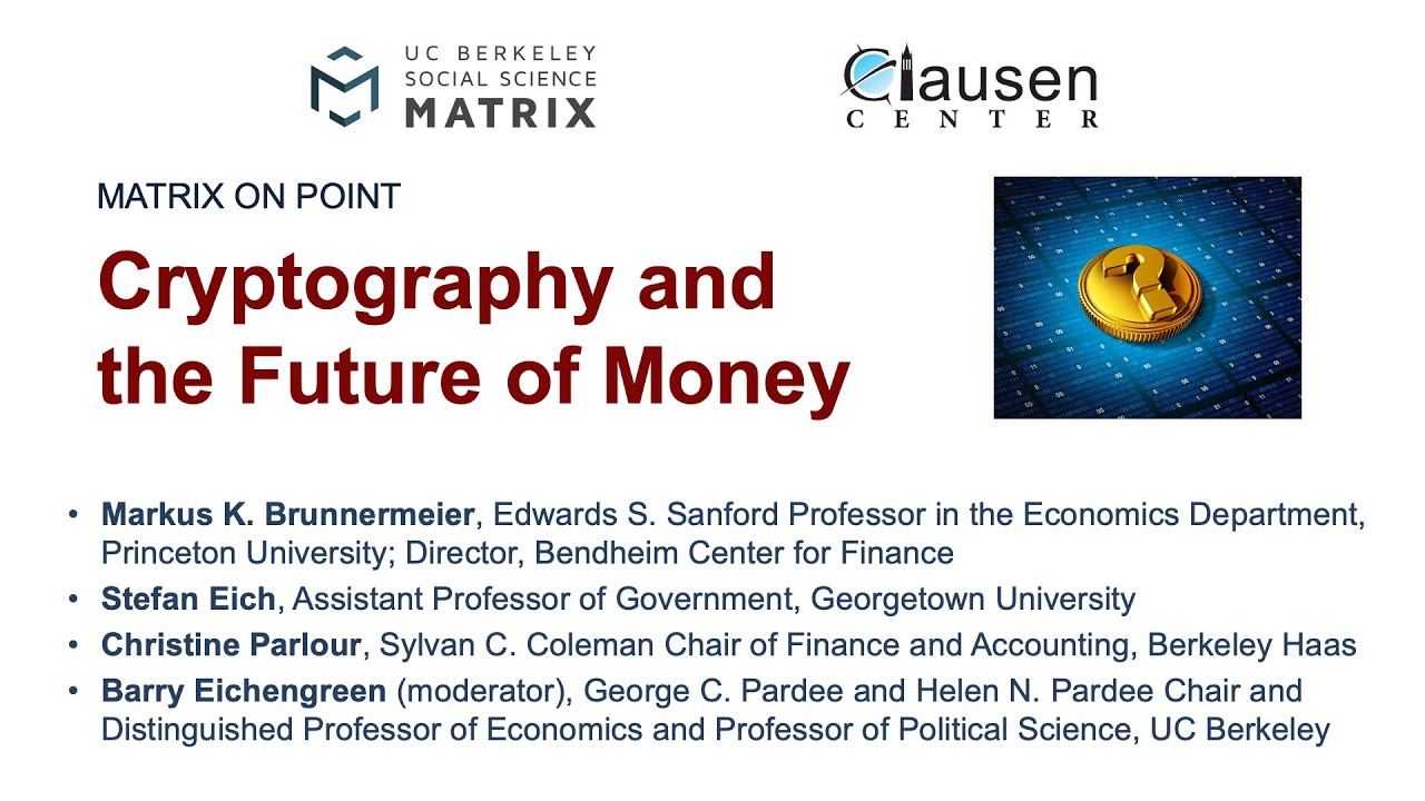 Matrix on Point: Cryptography and the Future of Money