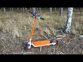 ТОП САМОДЕЛЬНЫЙ ЭЛЕКТРОСАМОКАТ СВОИМИ РУКАМИ DIY electric scooter 1-Я ЧАСТЬ