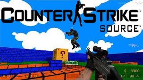 Counter-Strike: Source 2020 Gungame Gameplay - gg_mario_world_2