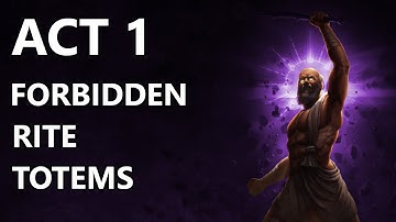 Leveling with Penguin Act 1 - Forbidden Rite Totem Templar Hierophant | Path of Exile