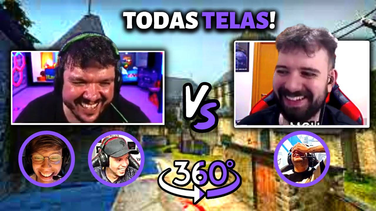 MELHOR Lobby dos últimos tempos! Oldschool Cage com Gaules, MCH, kNg, BTT* e Pesa