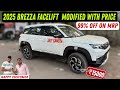 2025 Brezza Facelift Modification ✅ Brezza Lxi Base To Top Modified ✅ Brezza Lxi Modified With Price