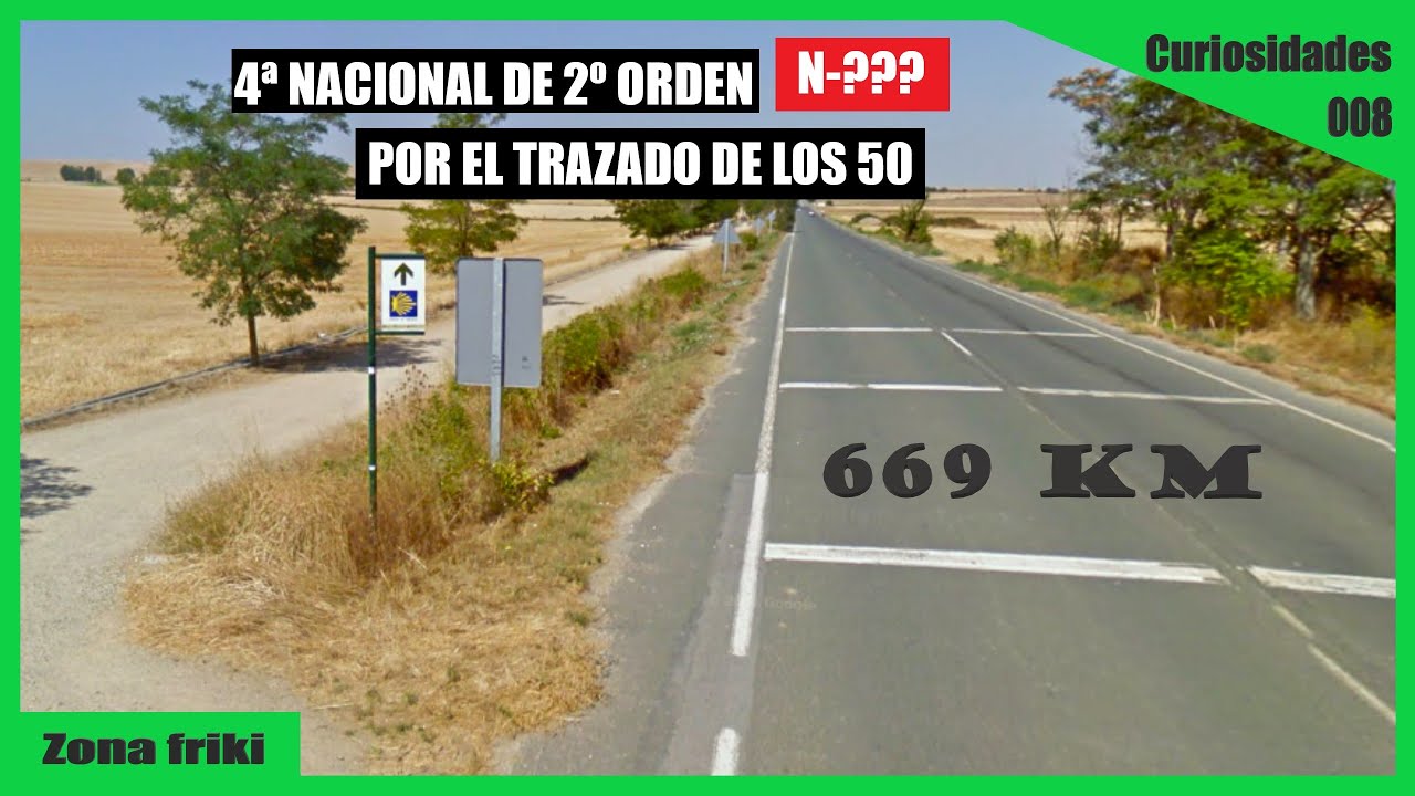 De Logroño a Vigo por la N-120 de los años 50.