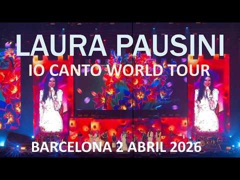 Video Laura Pausini - Yo Canto - Barcelona 2 de abril de 2026.