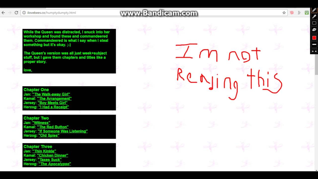 ILoveBees is still here? (From the 2002 halo 2 release.)