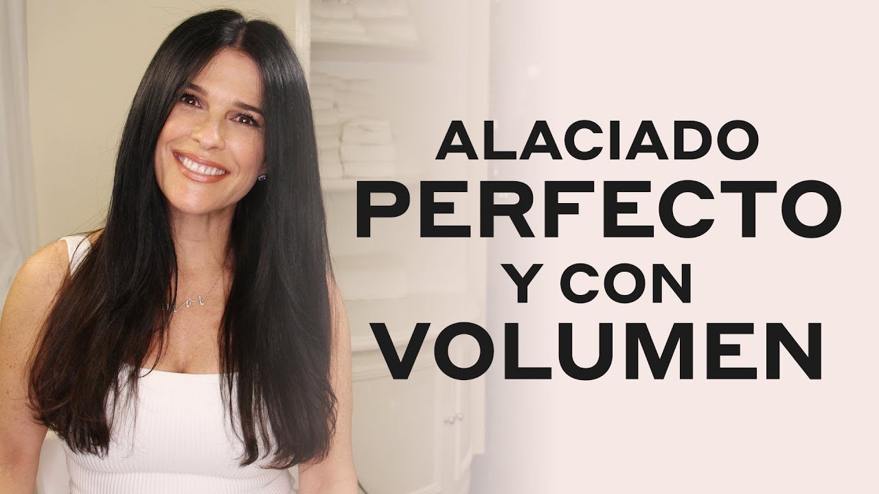 Tutorial alaciado de pelo Martha Debayle YouTube