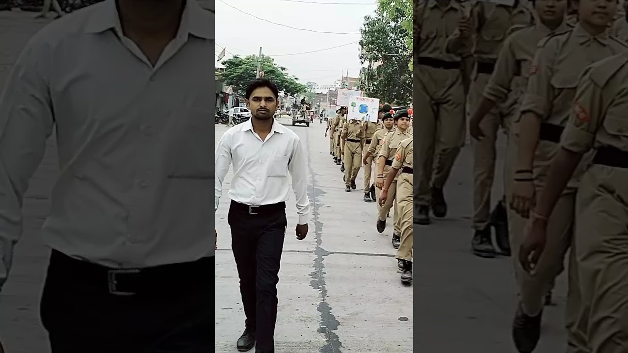 International Environment Day Rally by NCC Cadets