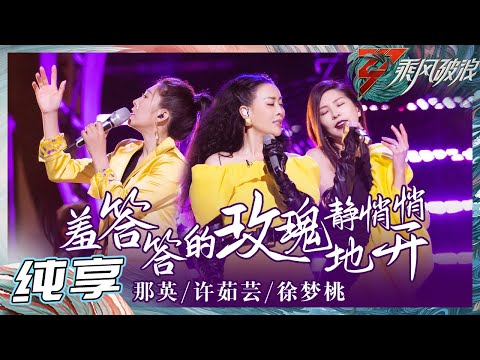 【姐姐SHOWTIME】那英/许茹芸/徐梦桃《羞答答的玫瑰静悄悄地开》歌声满满都是故事感！《乘风破浪》Sisters Who Make Waves S3 EP3丨Hunan TV