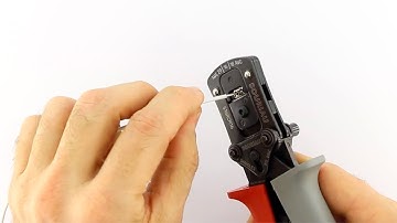 How to Crimp Machined SOURIAU Trim Trio® Contacts — Allied Electronics & Automation