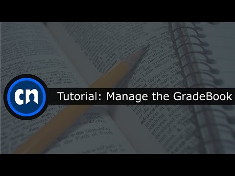 Manage the GradeBook