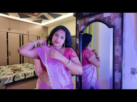 Pinkyvlogs  ready with me 💗 Jimmy Choo saree 💗 light pink saree 💗 Trending 💕 Saree Fashion style