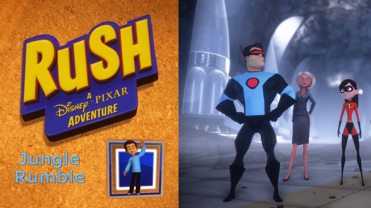 Pixar Rumble Rush : A Disney Pixar Adventure - Jungle Rumble - YouTube