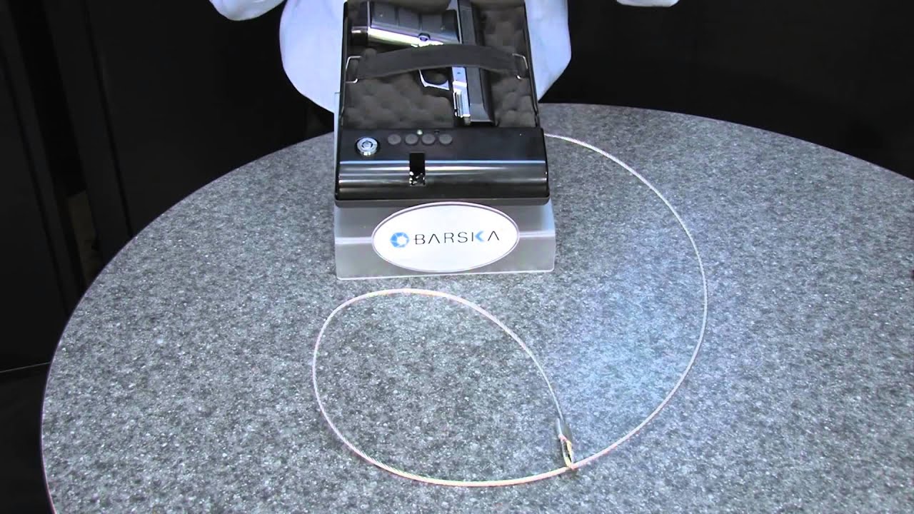 Compact Portable Digital Keypad Safe by Barska AX11968 - YouTube