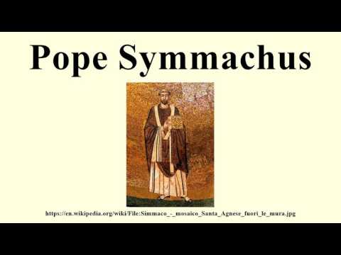 Pope Symmachus