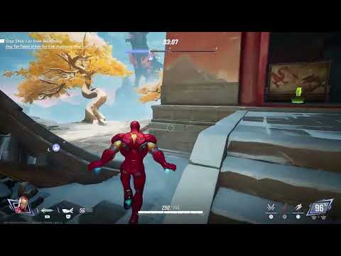 Playing marvels rivals as Iron man
