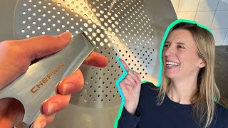 Why Everyone Needs This CHEFWIN Stainless Steel Lid!