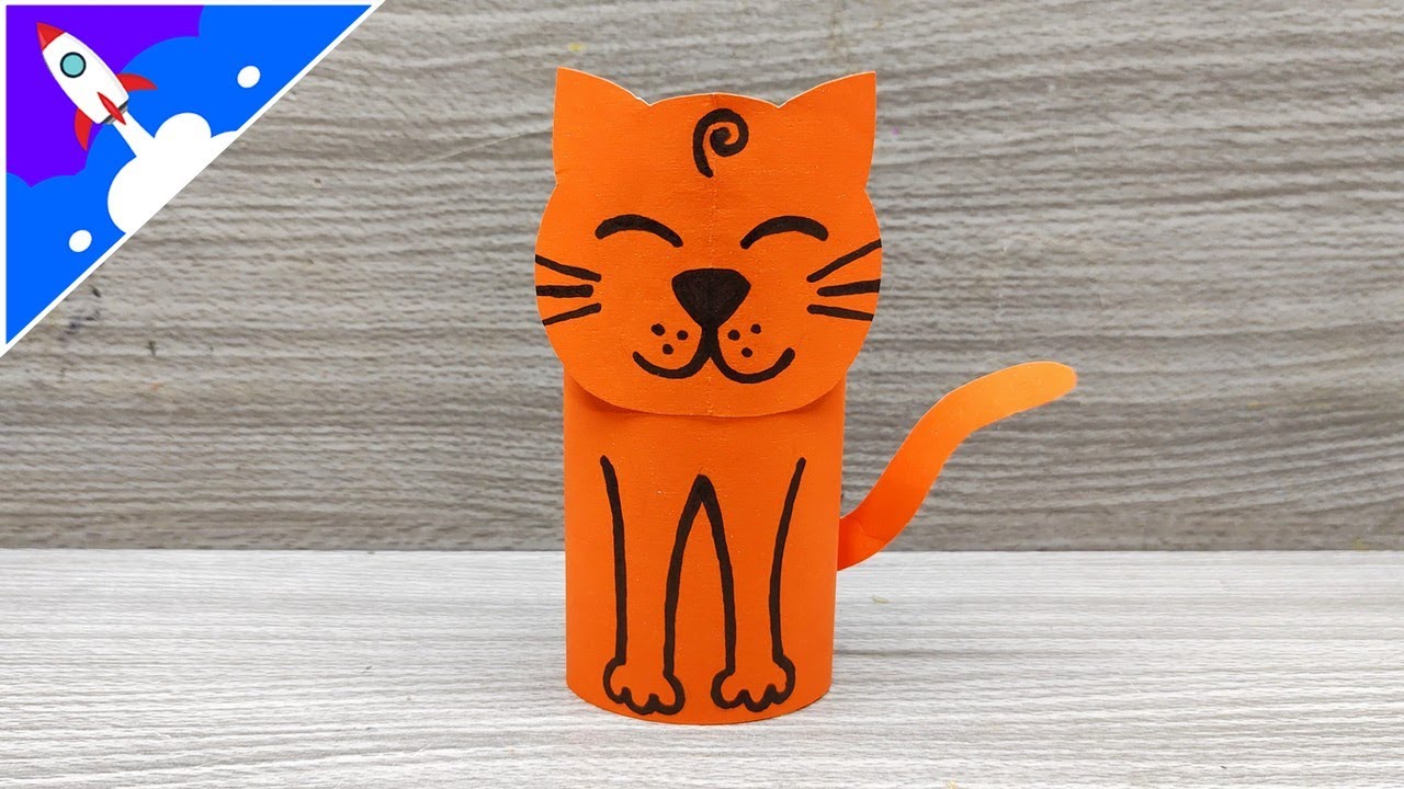 Gatinhos De Papel Higienico Royale Como Fazer Gato Com Rolo De Papel