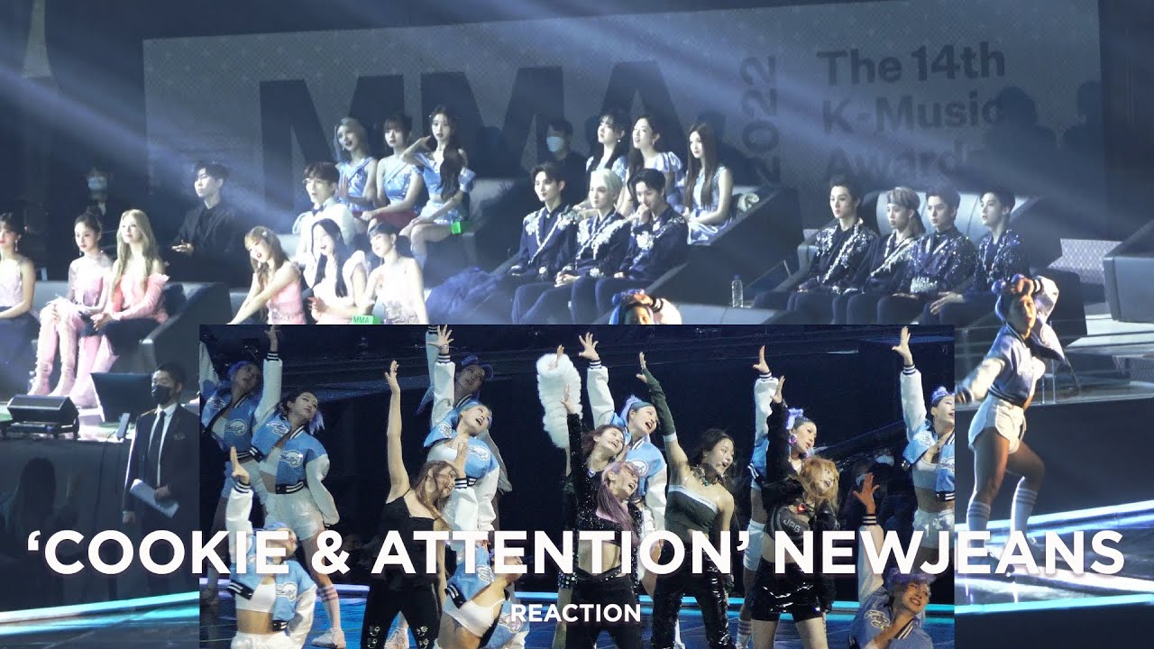 Newjeans 뉴진스 Cookie & Attention Reaction l IVE, LIM YOUNG WOONG, STAYC, ATBO Melon Music Awards 2022