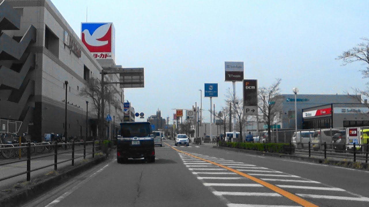 [ 4K ]〈イトーヨーカドー アリオ加古川店〉の立体駐車場に入りました。I entered the multi-story parking lot of the Ario Kakogawa .