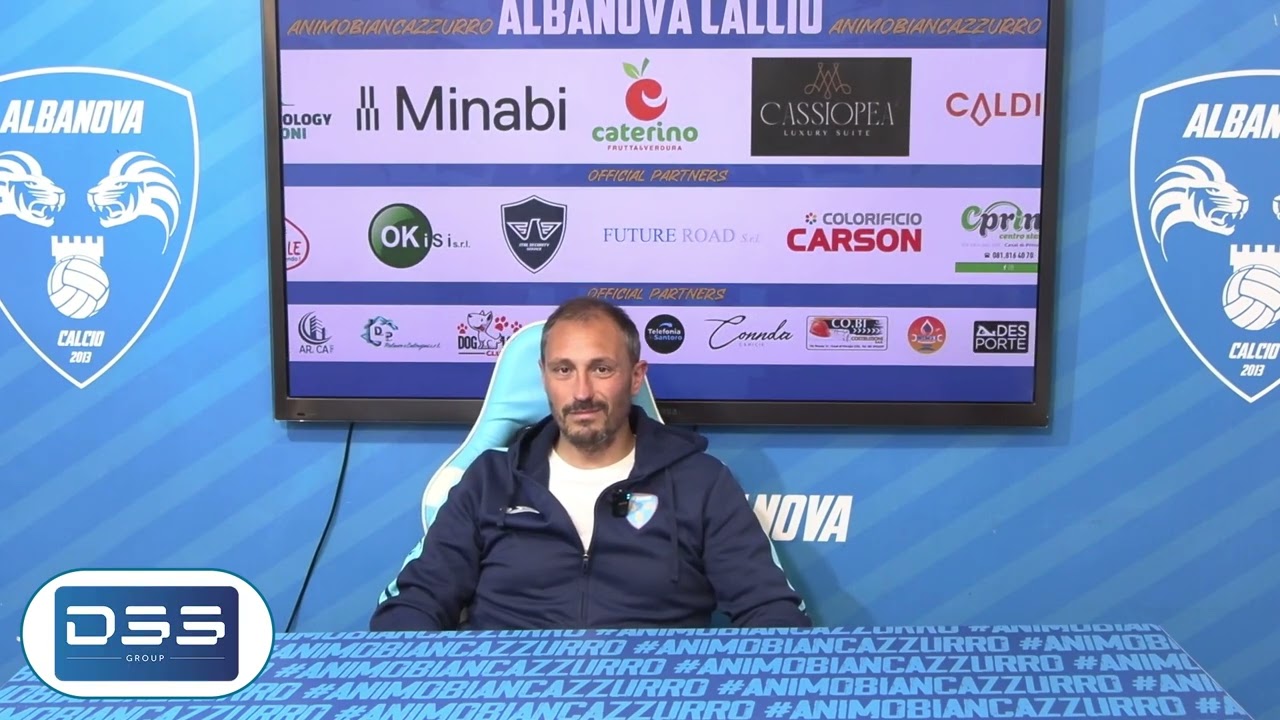 ⚽️Albanova vs Portici 1906 0️⃣- 1️⃣🎤 intervista post partita con mister Francesco Diana