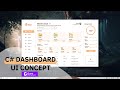 UI Design Cloud Storage Application - Winform C# Guna Framework