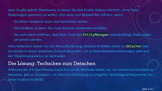 Detach einer Entität vom JPA/EJB3 Persistence Context: Ein klarer Leitfaden