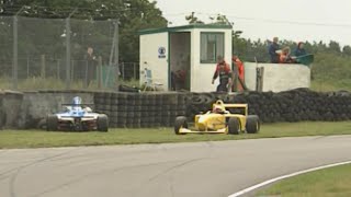Mads Gisselbaek Spin & Björn Wirdheim Crash | 1998 Formula Palmer Audi Snetterton