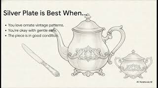 Is Silver Plate Real? What Silver Plate Actually Means