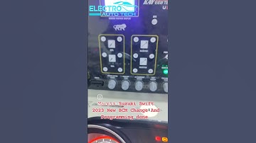 Maruti Suzuki Swift 2023 New BCM Change And Programming done #automobile #ecm