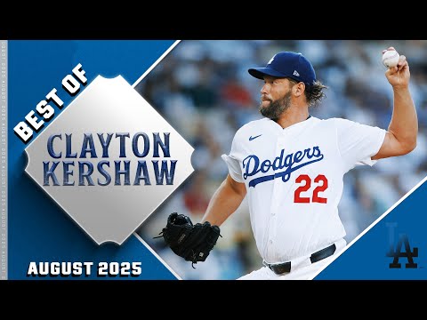 Turning back the clock! ⏰ Clayton Kershaw puts up a PERFECT 5-0 record in August! (1.88 ERA 😳)