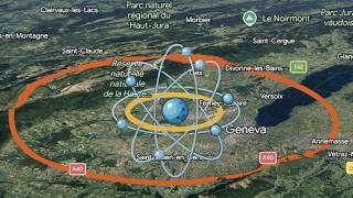 Large Hadron Collider vs Future Circular Collider Scale Comparison Free Google Earth Studio Template