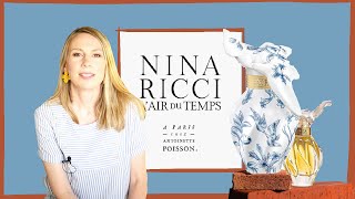 L'AIR du TEMPS de NINA RICCI : version classique et nouveau parfum (chez Antoinette Poisson)