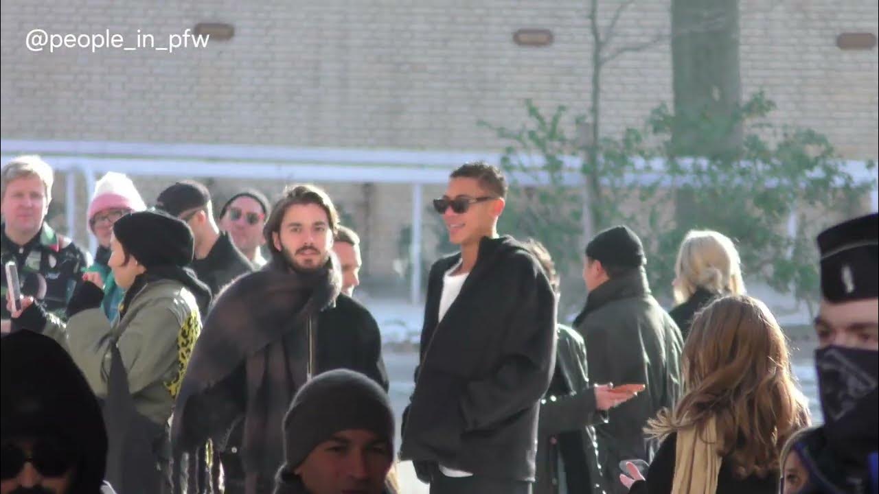 Panayotis Pascot & Guillaume Diop Défilé Loewe Homme Automne Hiver 24