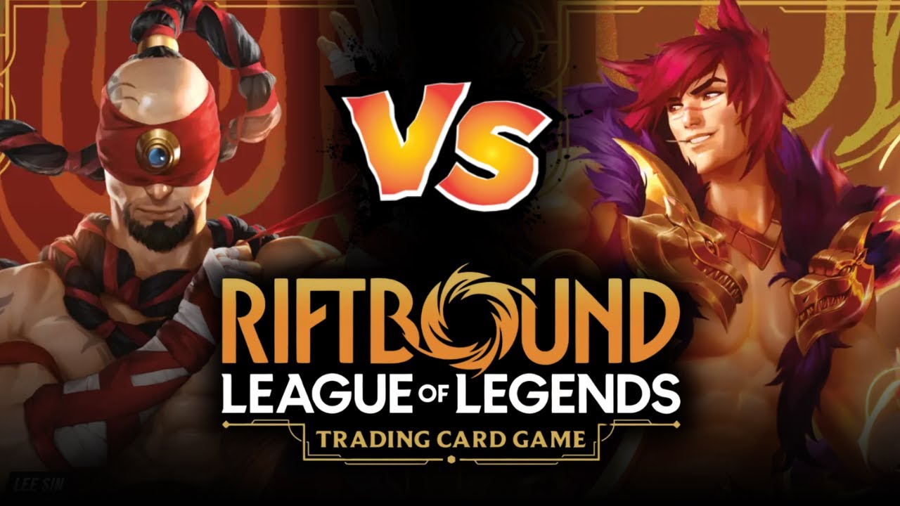 Lee Sin VS Sett | Riftbound Gameplay - YouTube