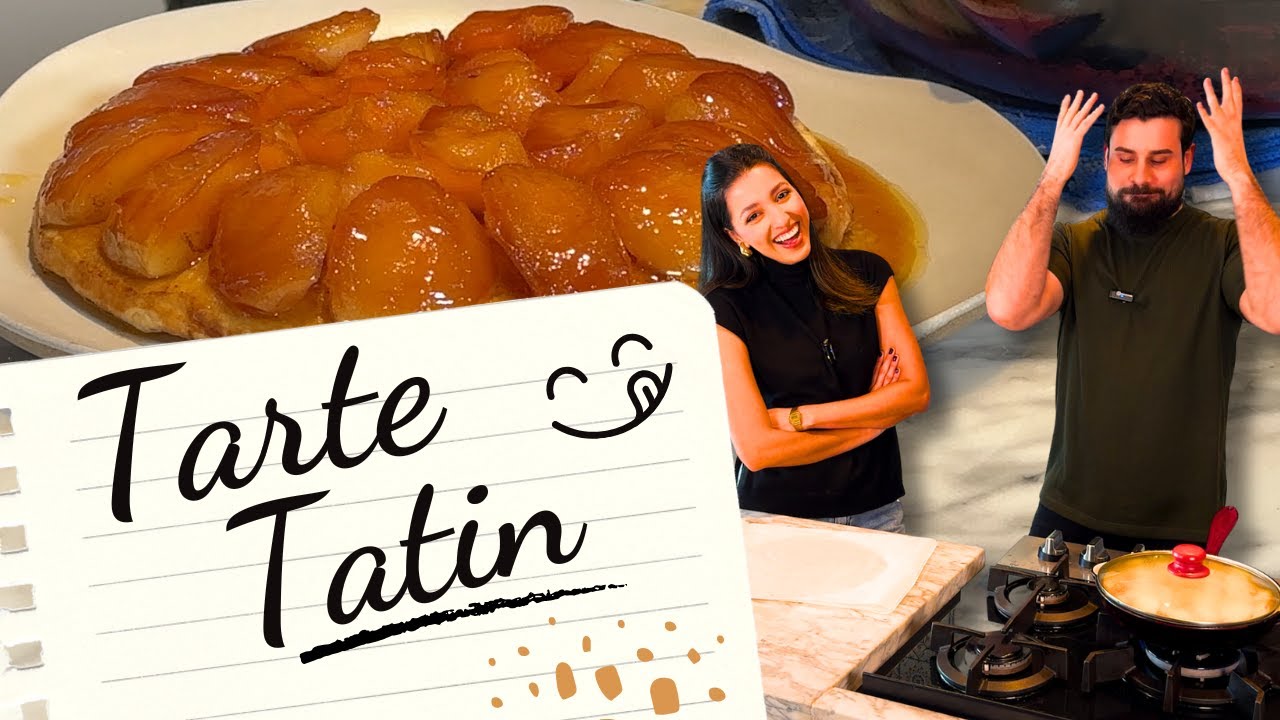 Desafio na cozinha! TARTE TATIN | A sobremesa francesa mais famosa do mundo!