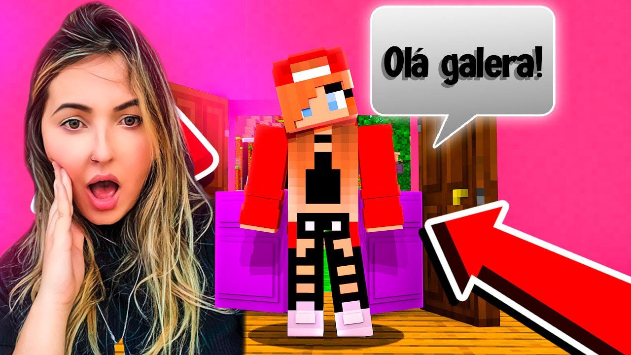 UMA NOVATA CHEGOU NO MUNDO DO LOPERS E RAFAEL NO MINECRAFT YouTube