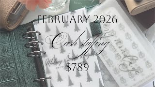 February 2026cash Stuffing789merry Monday Stuffingbudgetbinder monthlyexpenses cashstuffing