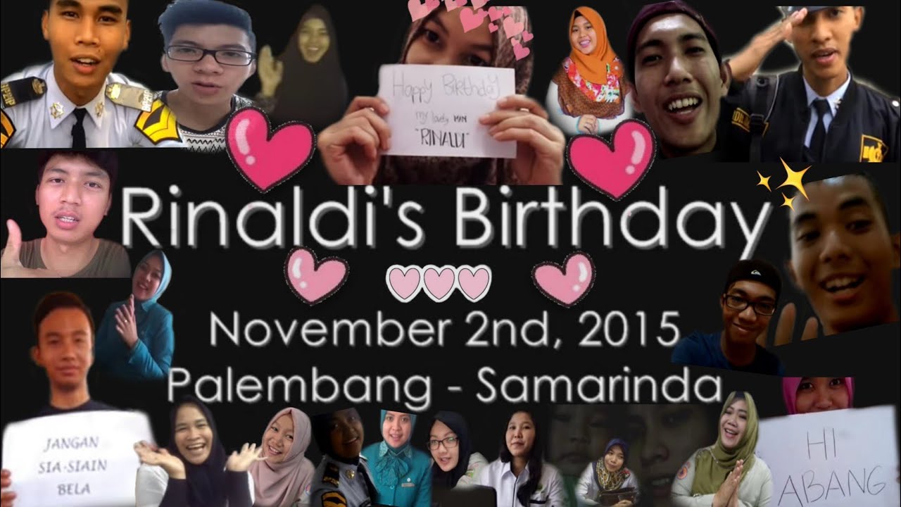 Birthday Wishes For Rinaldi by Bella Bectoviani - LDR - YouTube
