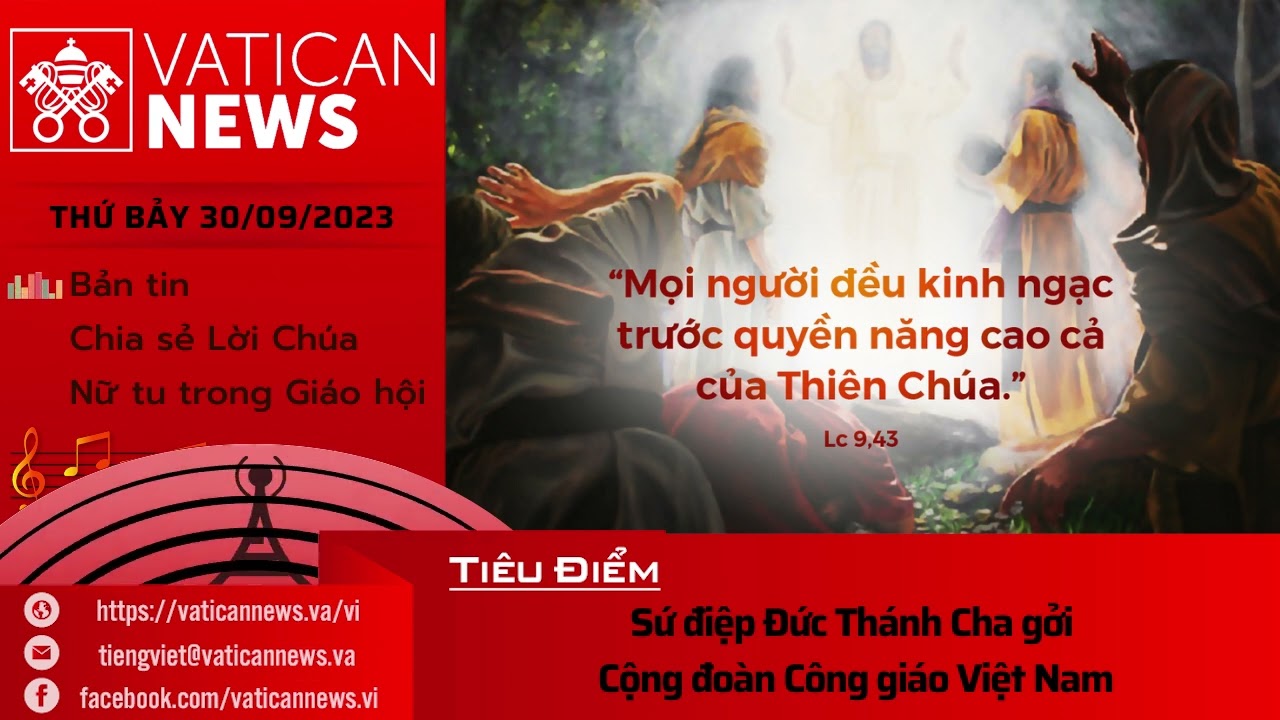 Radio thứ Bảy 30/09/2023 - Vatican News Tiếng Việt