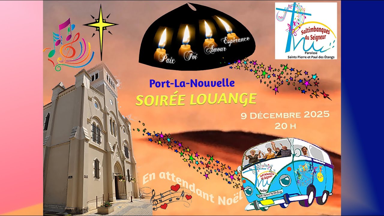 9 Décembre 2025 Soirée de Louange à Port-La-Nouvelle