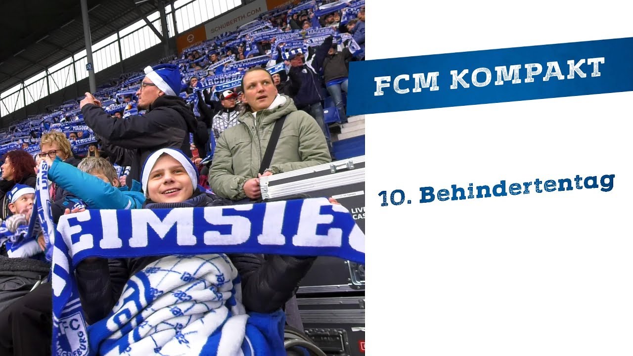 FCM Kompakt - 26 - Rückblick 10. Behindertentag 1. FC Magdeburg fcmb bank