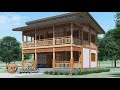 AMAKAN NATIVE HOUSE BAHAY KUBO DESIGN | 3 BEDROOM l 8X8 M. | 128 SQ.M. l NATIVE HOUSE