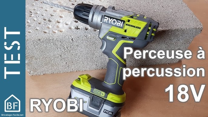 Test Outillage : Visseuse à choc 18V Ryobi R18IDBL 