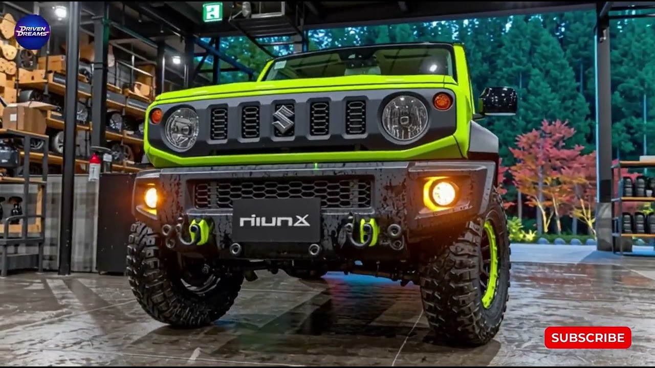 2025 Suzuki Jimny Sierra Pickup Unveiled
