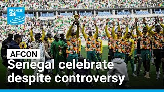 Senegal celebrate AFCON title at Stade de France friendly amid controversy • FRANCE 24 English